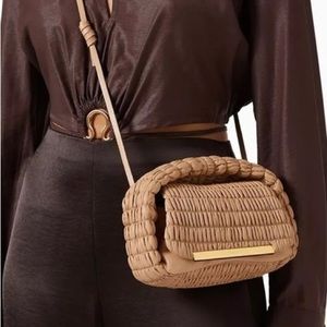 DeMellier Lisbon Mini Leather Top-Handle bag